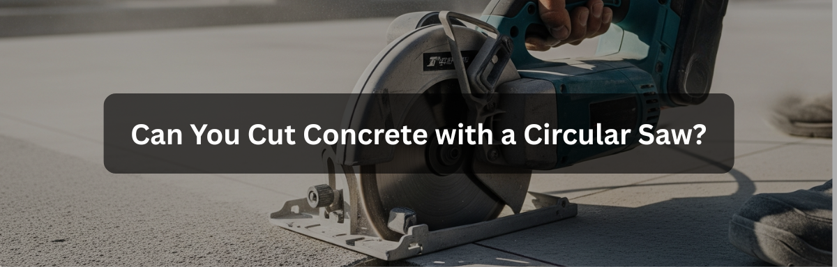 Can You Cut Concrete with a Circular Saw?
