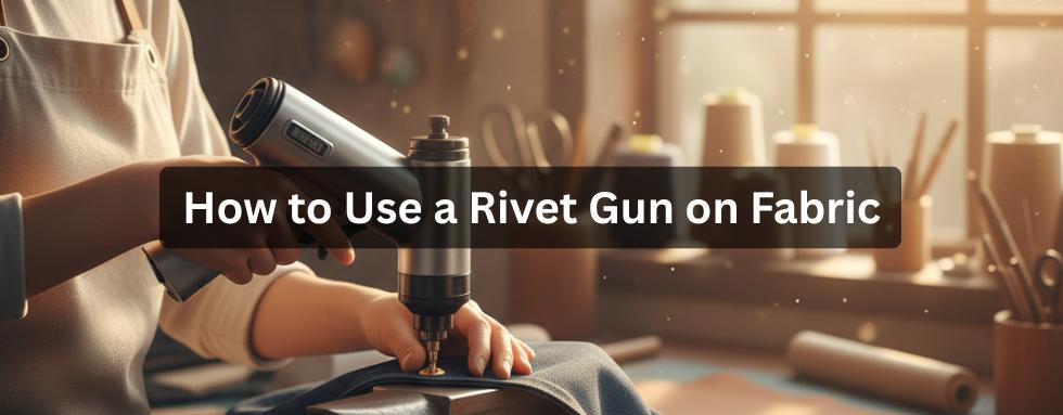 How to Use a Rivet Gun on Fabric