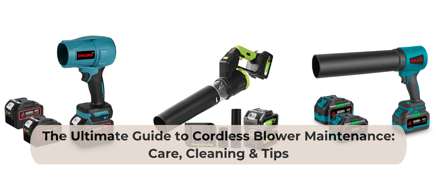 Cordless Blower Maintenance