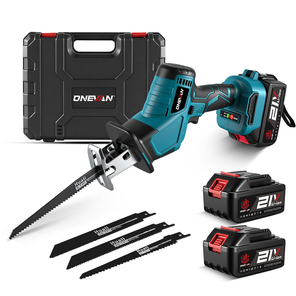 ONEVAN 15mm Brushless Cordless Reciprocating Saw | For Makita 18V Battery