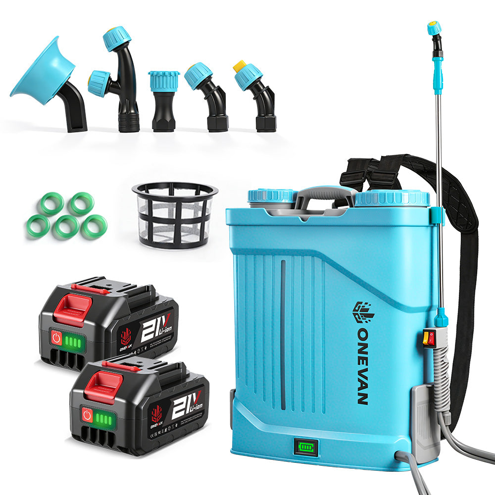 ONEVAN 20L Cordless Backpack Sprayer with Mixing Function | For Makita 18V Battery