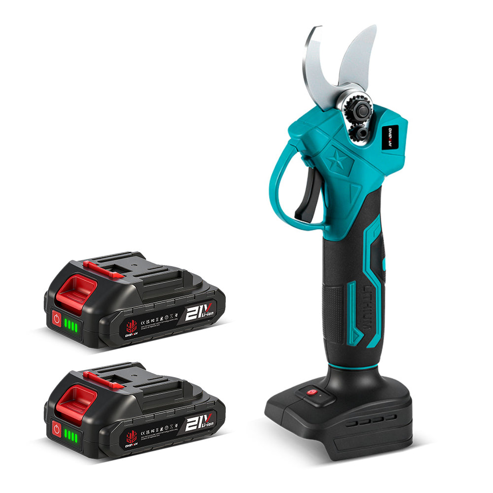 Tijeras de podar eléctricas sin escobillas ONEVAN de 30 mm compatibles con pértiga extensible