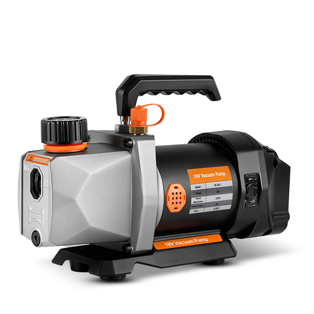 ONEVAN 7CFM 5PA Refrigerant Vacuum Pump for Car Household Air Conditioning | For Makita 18V Battery