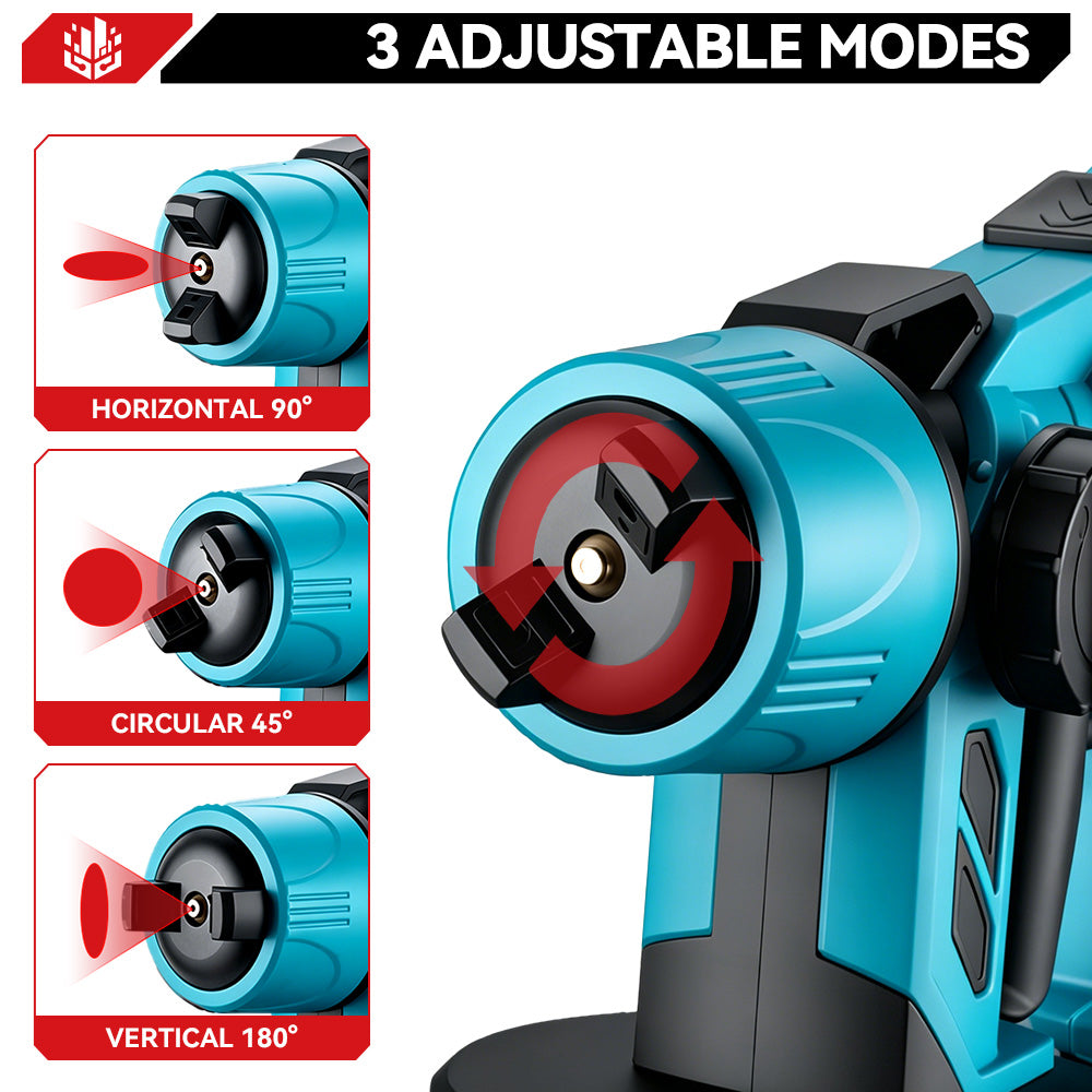 ONEVAN 1000ML Electric Cordless Paint Spray Gun | For Makita 18V Battery