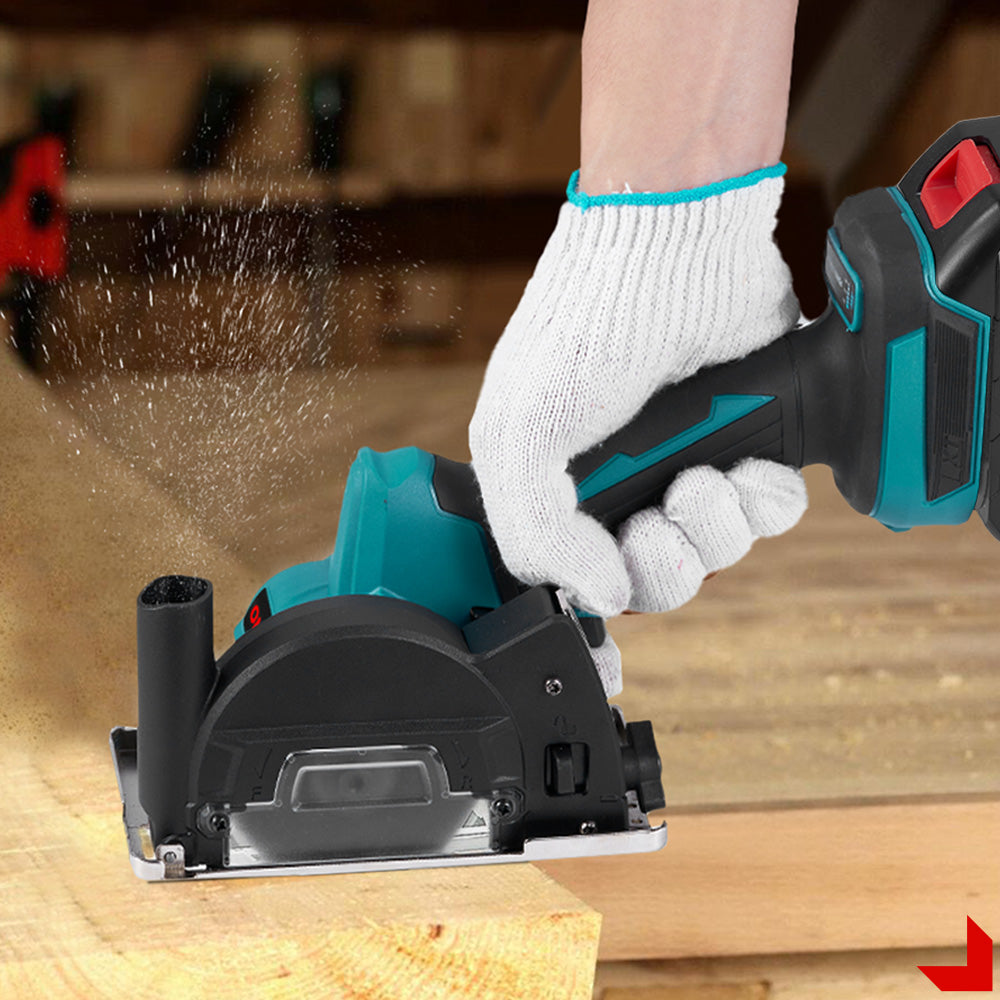 Amoladora angular inalámbrica ONEVAN de 76 mm sin escobillas | Para batería Makita de 18 V