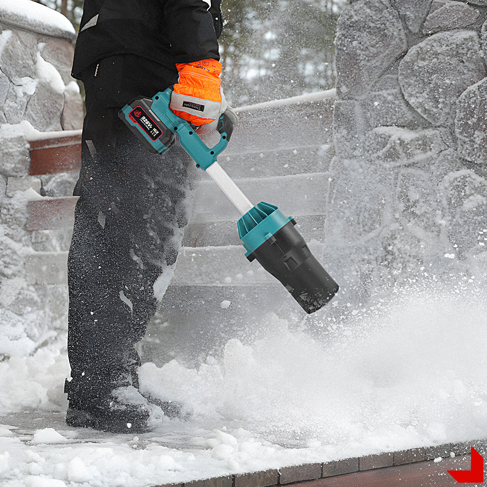 Soplador turbo sin escobillas ONEVAN – Soplador de polvo y secador de coche desmontable de alta velocidad de 400 m/s | Para batería Makita de 18 V-21 V