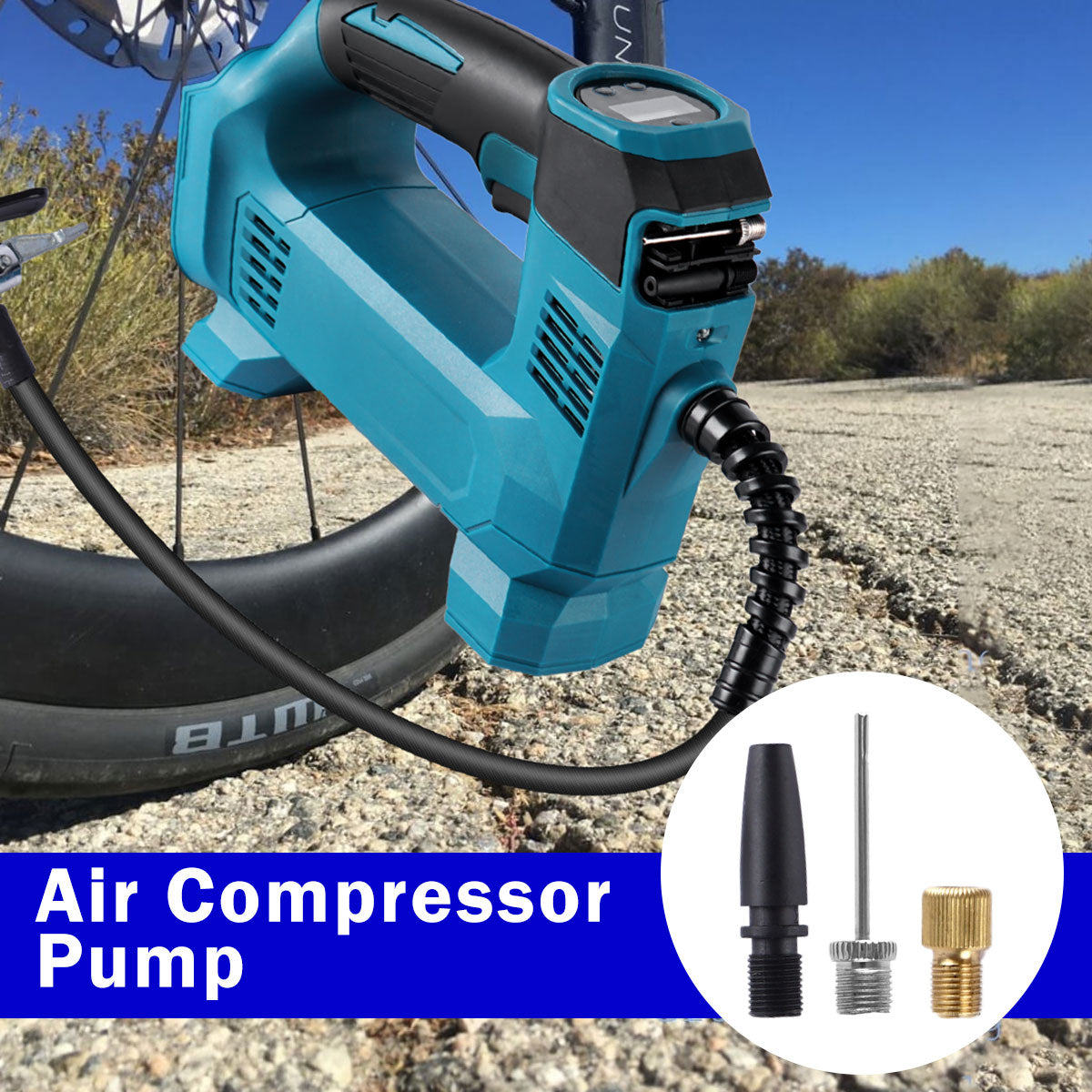 ONEVAN High Pressure Cordless Inflatable Pump With Digital Display