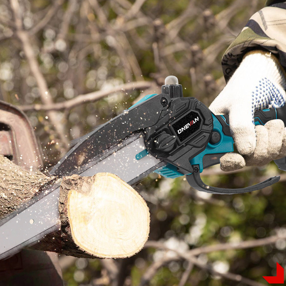 ONEVAN 8" Brushless Pole Saw Kit – 1.7m Extendable | For Makita 18V Battery