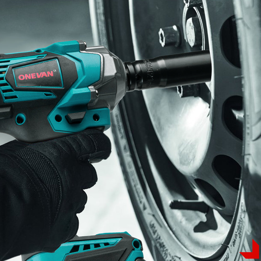 ONEVAN 1/2" 1200N·m Brushless Cordless Impact Wrench | For Makita 18V Battery