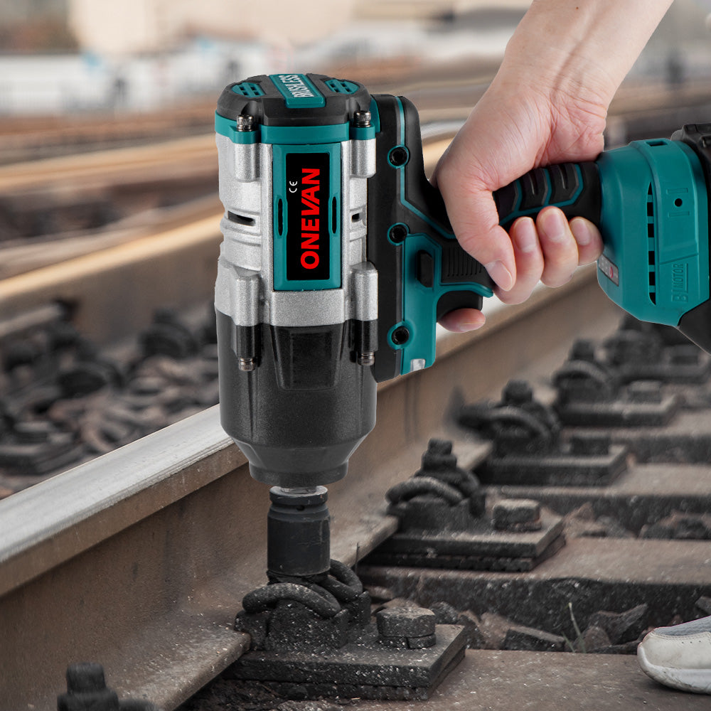 ONEVAN 3/4" 3100N·m Brushless Cordless Impact Wrench | For Makita 18V Battery