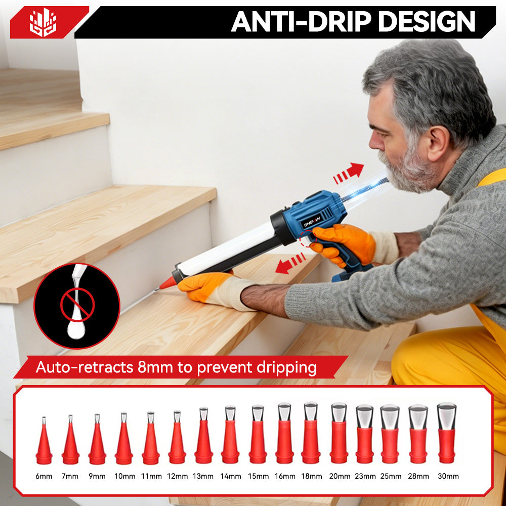 ONEVAN Cordless Electric Caulking Gun | For Makita 18V Battery