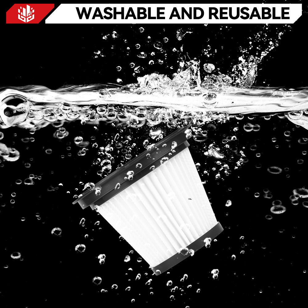 Aspiradora de mano inalámbrica ONEVAN de 0,6 l | Para batería Makita de 18 V