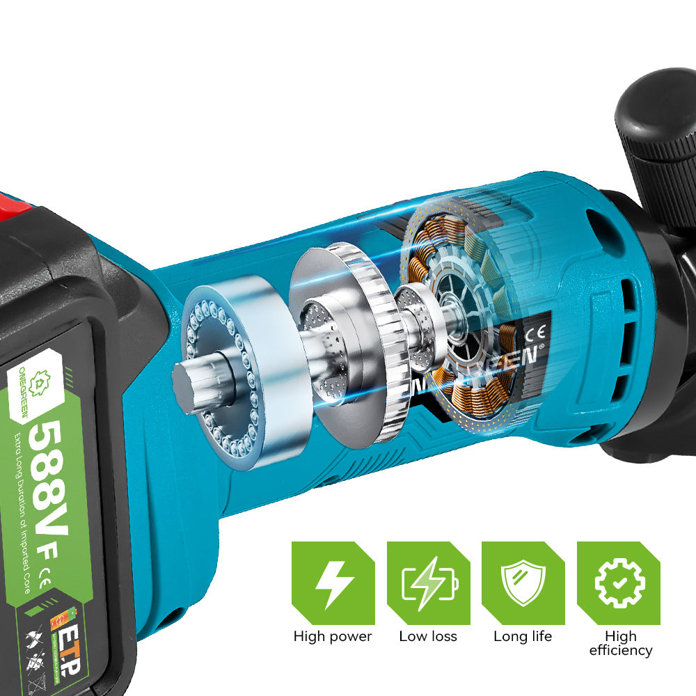 ONEVAN Cordless 6 Speed 13 Teeth Sheep Shears | For Makita 18V Battery