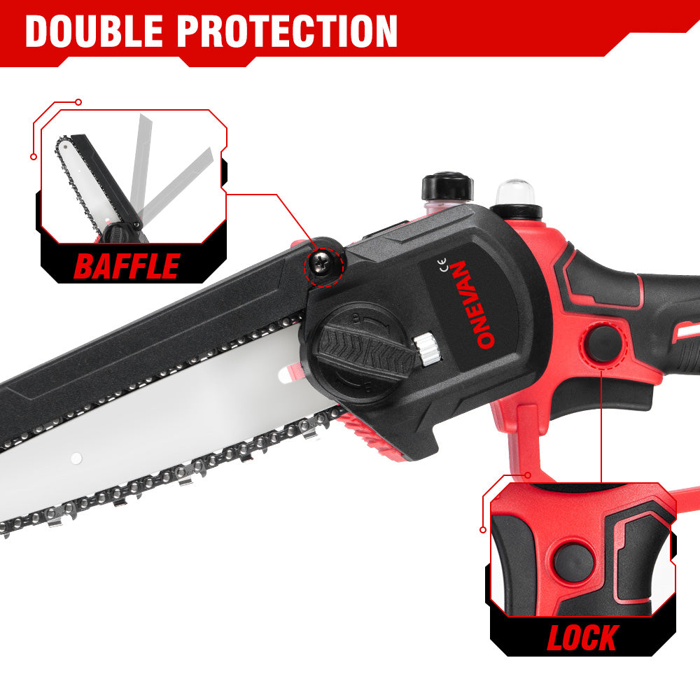 ONEVAN 6" Mini Portable Chainsaw | For Makita 18V Battery