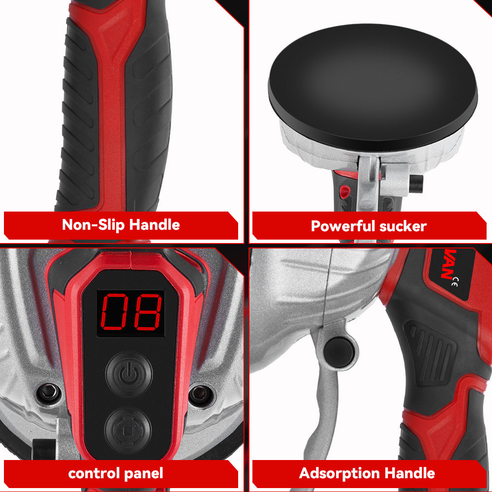 Niveladora de azulejos automática inalámbrica de 8 velocidades ONEVAN con vibración | Para batería Makita de 18 V