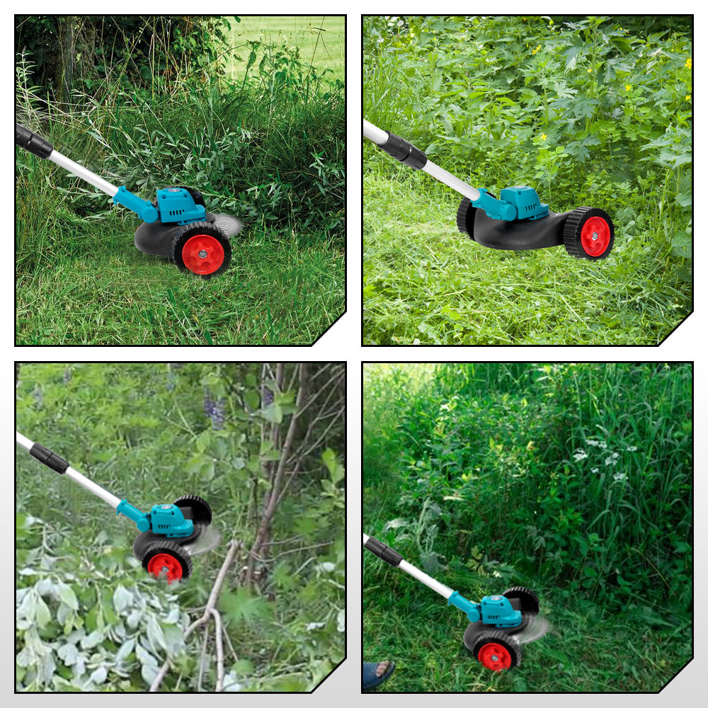 ONEVAN 3000W Cordless String Trimmer Retractable Lawn Mower Brushless Brushcutter | For Makita 18V Battery