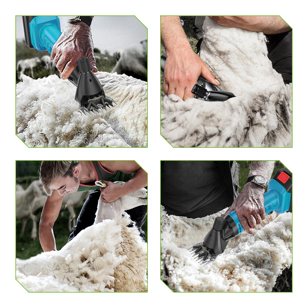 ONEVAN Cordless 6 Speed 13 Teeth Sheep Shears | For Makita 18V Battery