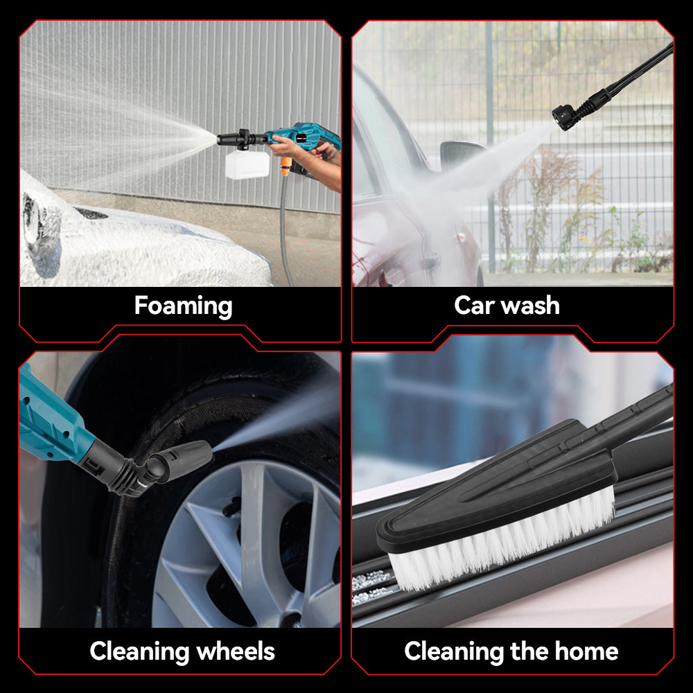 ONEVAN 12Bar (174 PSI) Brushless Electric Cordless Pressure Washer | For Makita 18V Battery