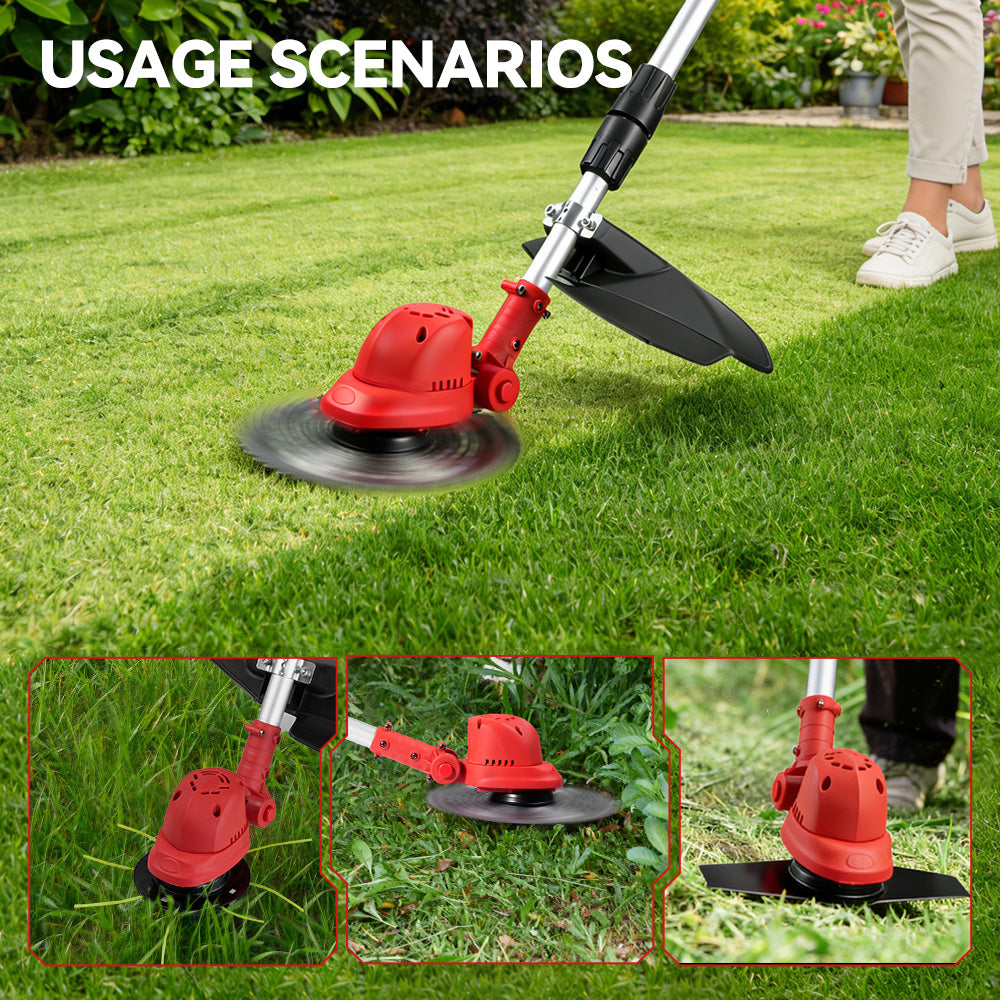 Cortadora de césped inalámbrica y plegable ONEVAN de 20 V sin escobillas | Para batería Makita de 18 V