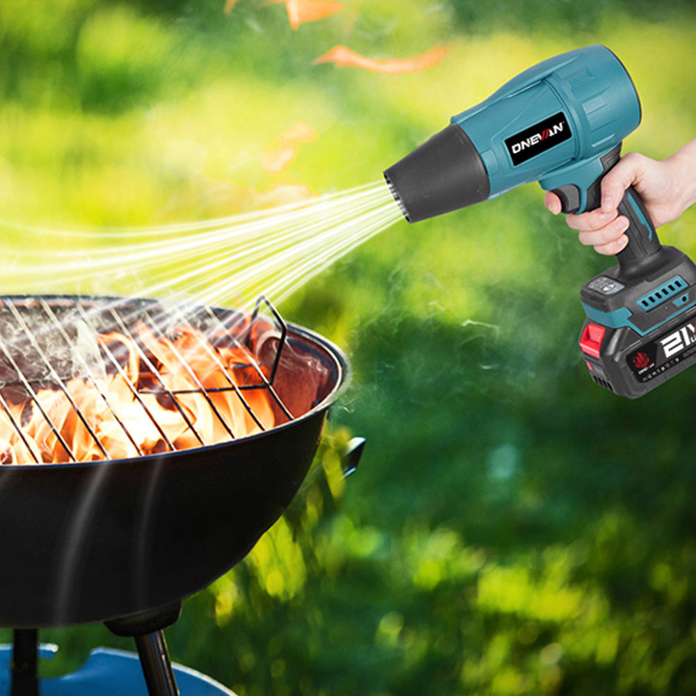 ONEVAN Brushless Ducted Turbo Fan Cordless Leaf & Snow Blower | For Makita 18V Battery