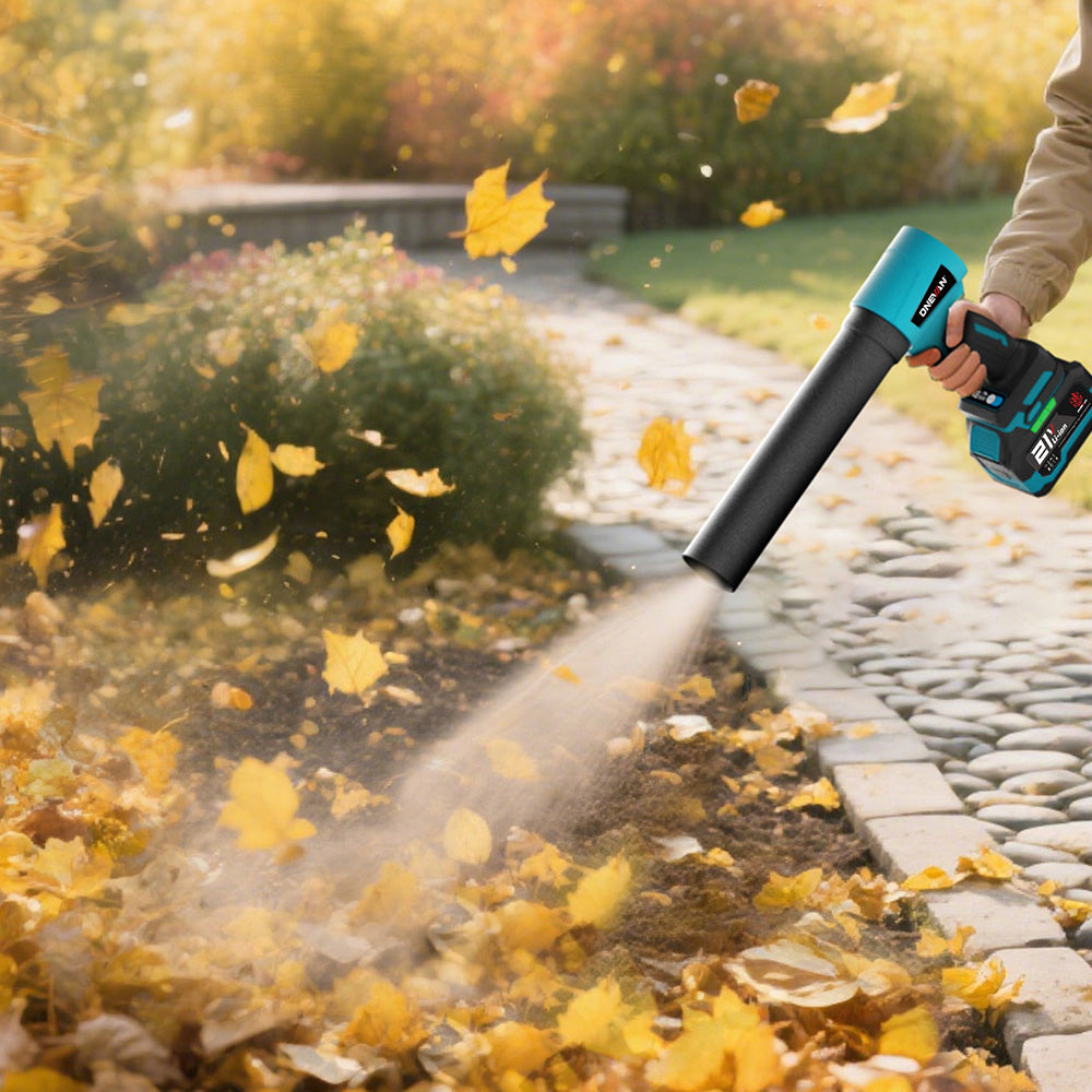 ONEVAN Brushless Ducted Turbo Fan Cordless High-Pressure Snow Blower | For Makita 18V Battery
