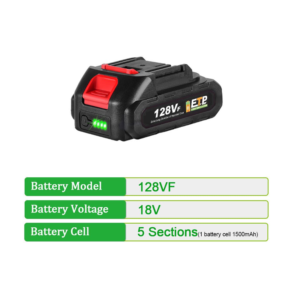 ONEVAN 18V Rechargeable Replacement Battery