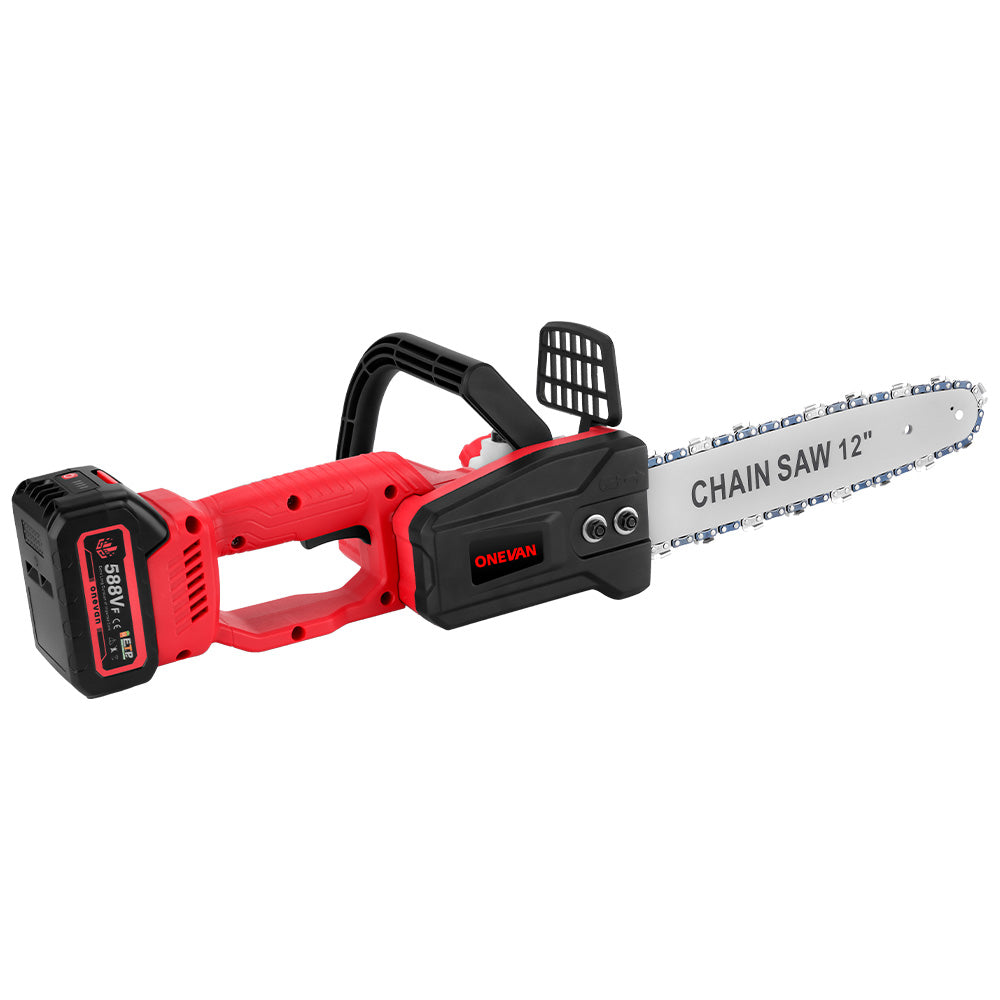 ONEVAN 12" Brushless Cordless Electric Chainsaw | For Makita 18V Battery