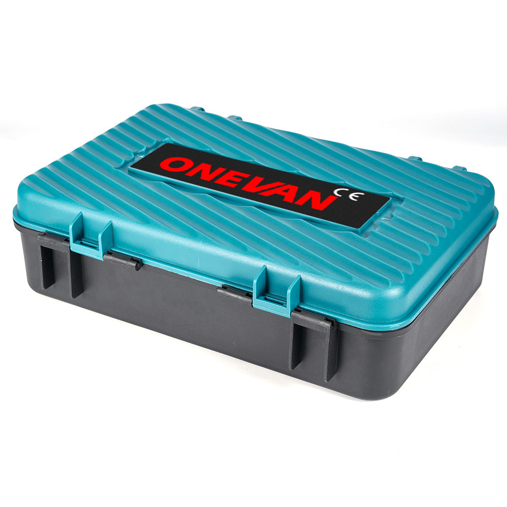 ONEVAN Cordless Wrench Tool Storage Case with 12-Piece Wrench Set - Compatible with 1200N·m & 2800N·m