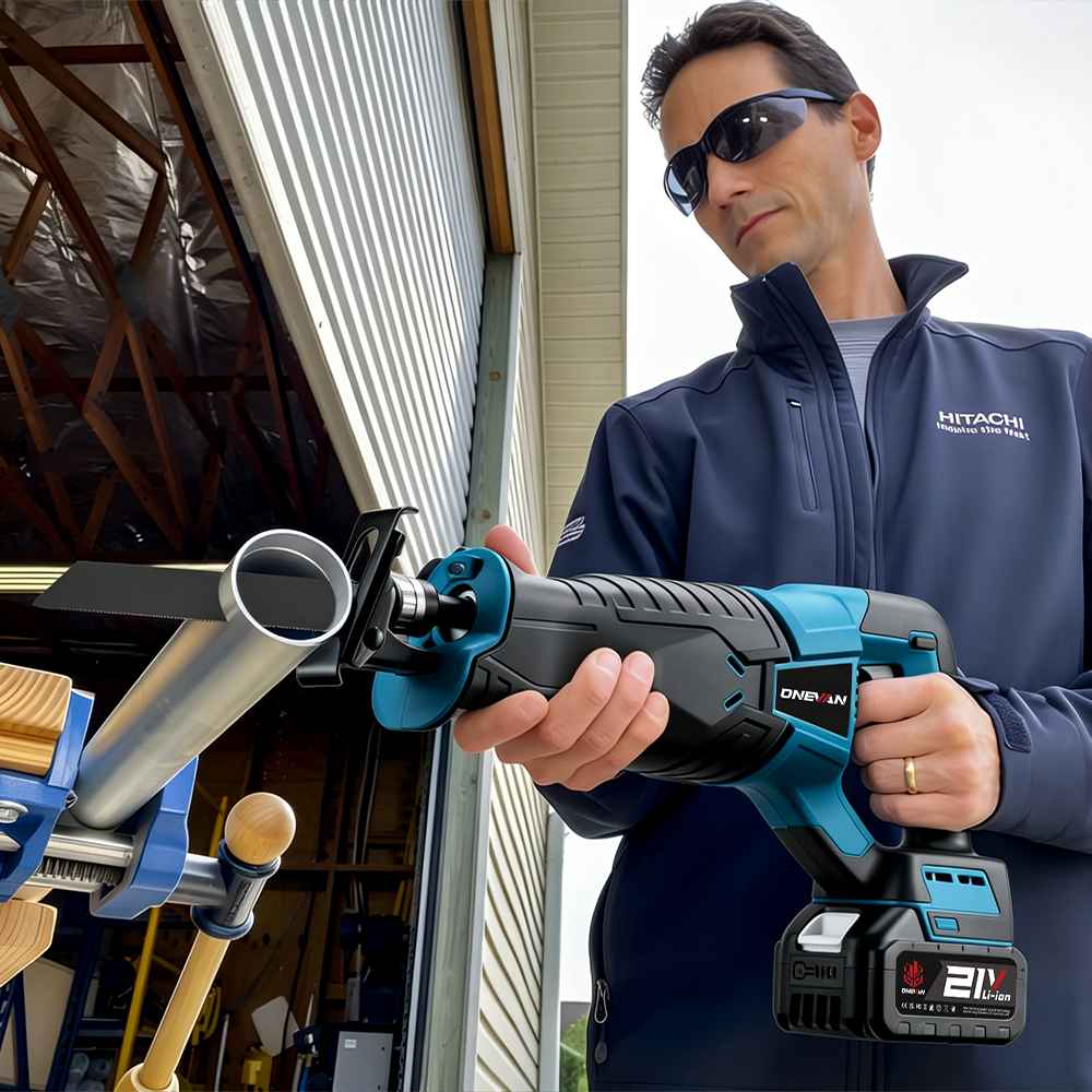 ONEVAN 32mm Variable Speed Cordless Reciprocating Saw | For Makita 18V Battery