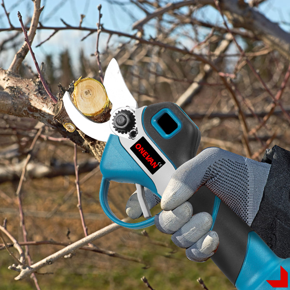 ONEVAN 30mm Brushless Cordless Pruning Shears Kit (2-Speed) | For Makita 18V Battery