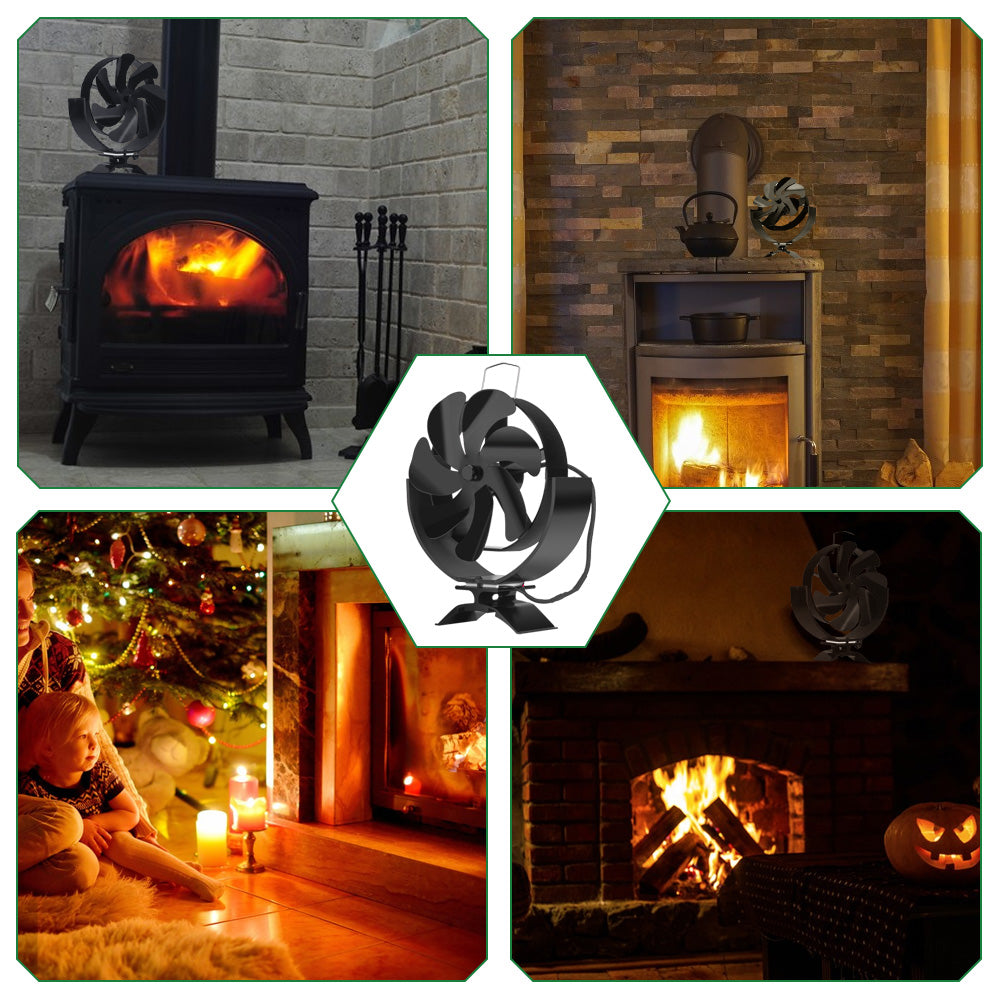 ONEVAN 3-in-1 High Temperature Resistant Thermodynamic Fireplace Fan
