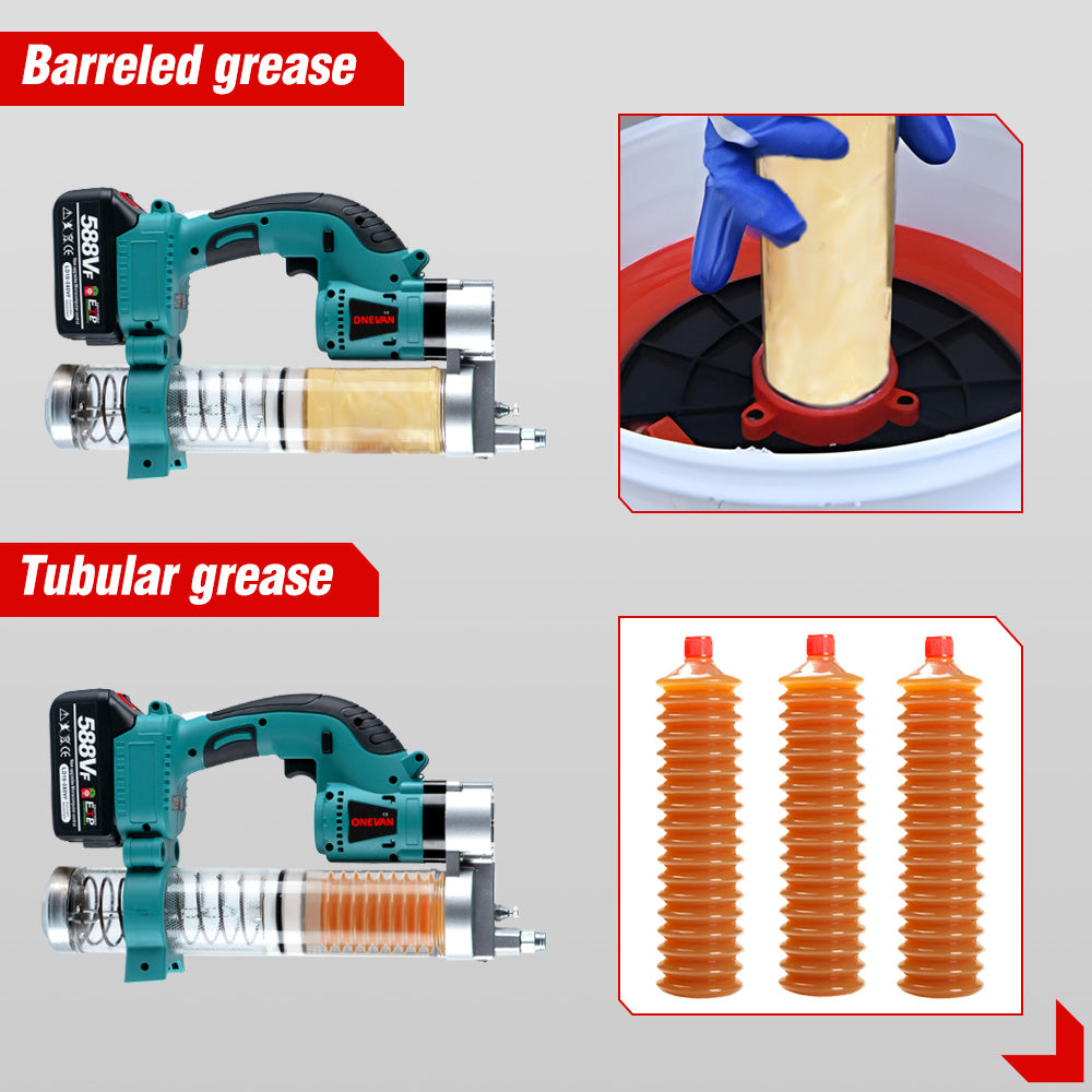 ONEVAN 10000PSL Cordless Electric High-Pressure Car Grease Gun | For Makita 18V Battery