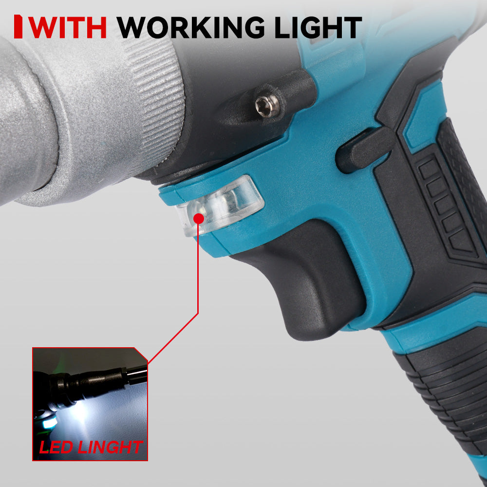 ONEVAN 20000N Brushless Cordless Rivet Gun | For Makita 18V Battery