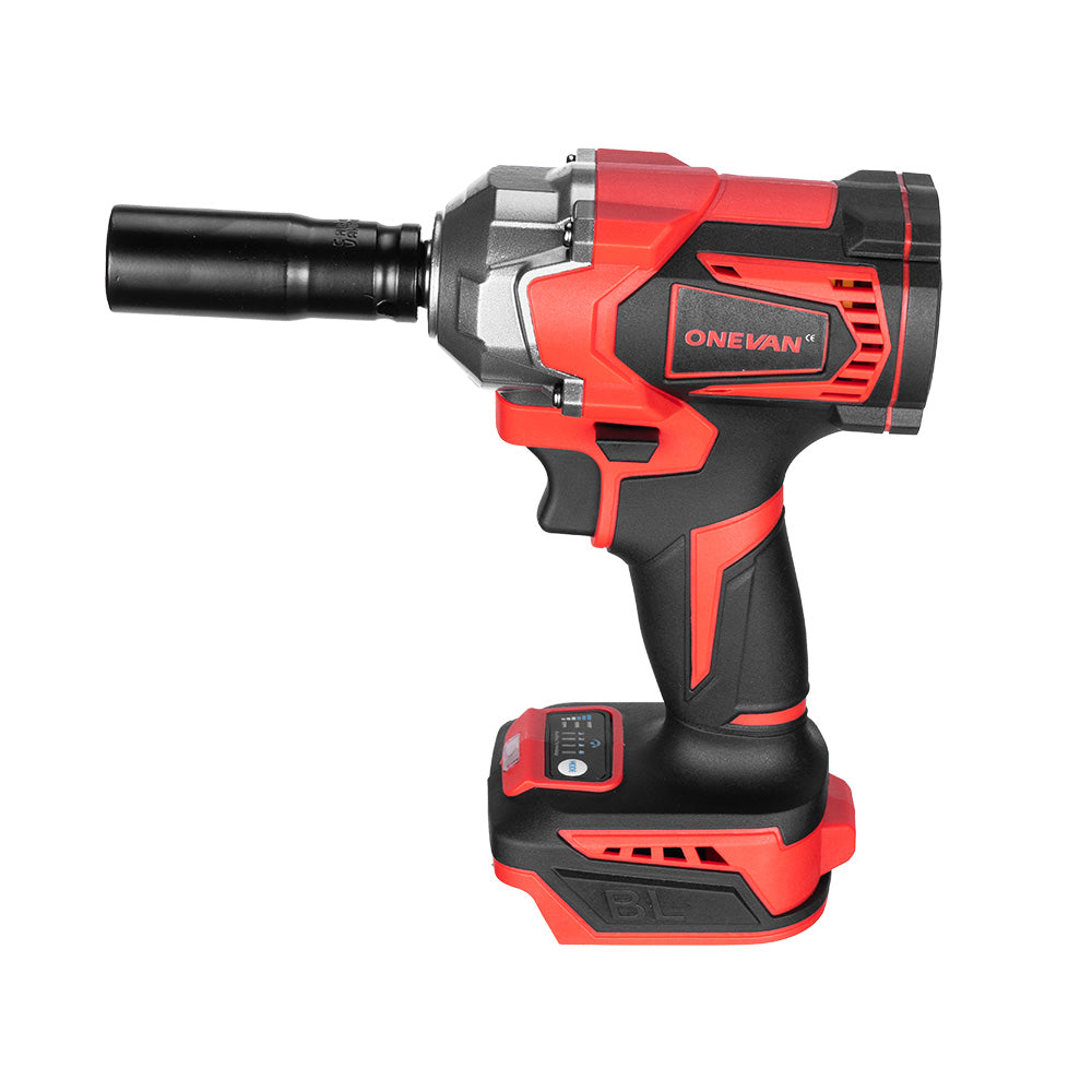 ONEVAN 1/2" 1200N.m Brushless Electric Impact Wrench | For Makita 18V Battery