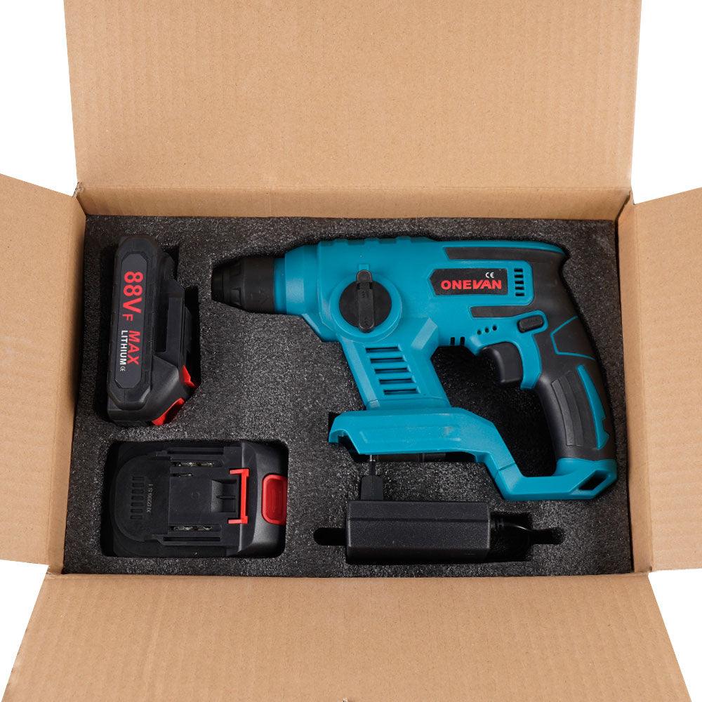 ONEVAN 1000W 8600IMP Cordless Electric Multifunction Hammer