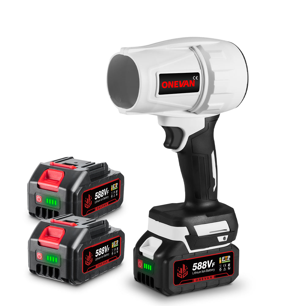 ONEVAN 1500W Turbocharged Brushless Blower High-Performance Wind Machine | For Makita 18V Battery