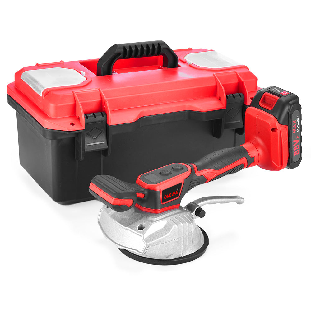 ONEVAN 8-Speed Cordless Automatic Tile Vibration Leveling Machine | For Makita 18V Battery