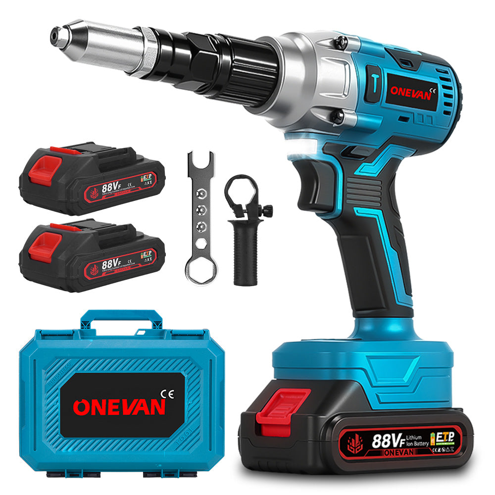 ONEVAN 2.4–5.0mm Cordless Rivet Gun Tool | For Makita 18V Battery