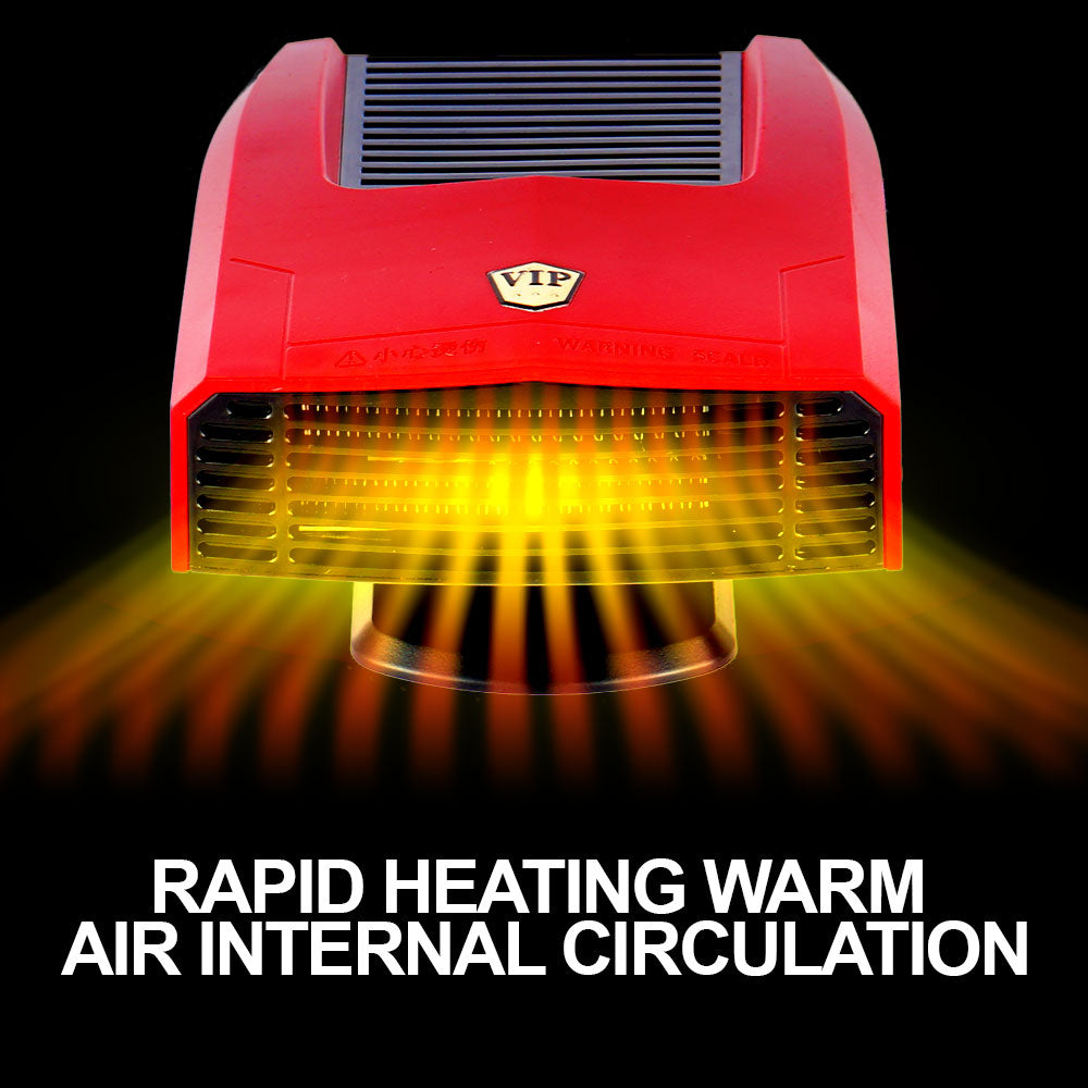 ONEVAN 4 in 1 600W Car Heater Electric Cooling Heating Fan