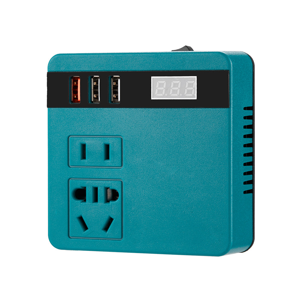 ONEVAN 120W Power Inverter DC 18V To 220V Inverter Adapter For Home Appliances For Makita 18V Battery