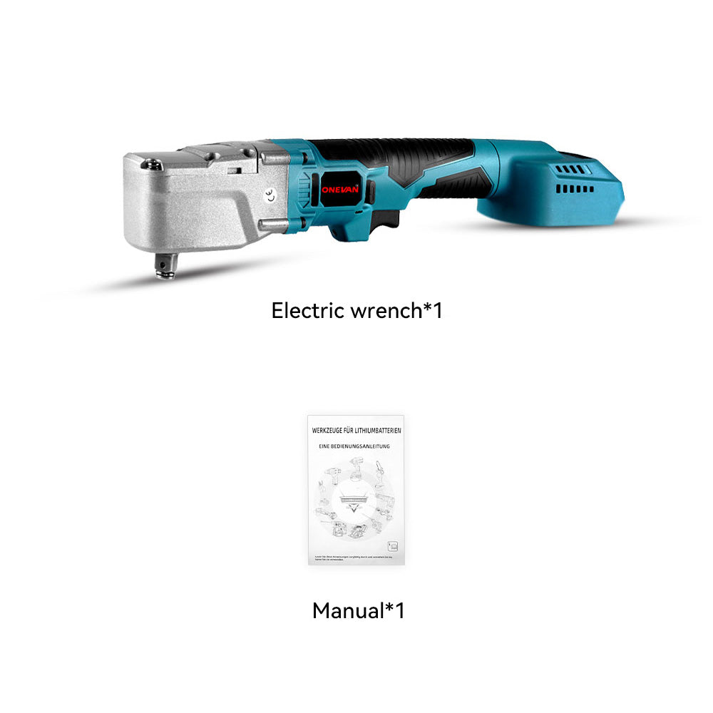 ONEVAN 1/2" 1800N·m Impact Wrench & 1000N·m Ratchet Wrench Brushless Cordless 2‑Pc. Combo Kit 6.0Ah