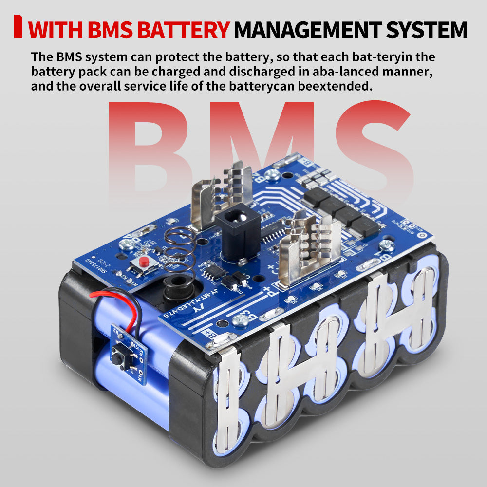 ONEVAN 18V-21V Rechargeable Lithium-Ion Battery 3.0Ah/4.0Ah With Charger