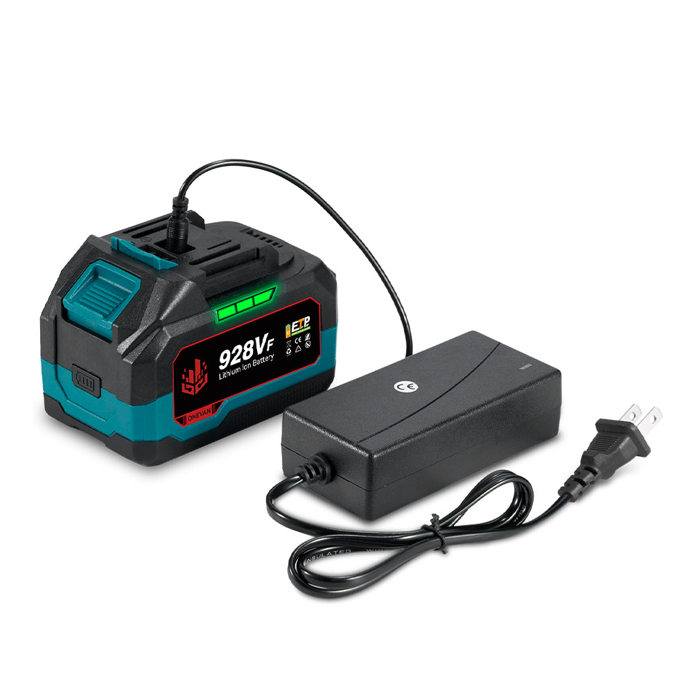 ONEVAN 18V-21V Rechargeable Lithium-Ion Battery 3.0Ah/4.0Ah With Charger