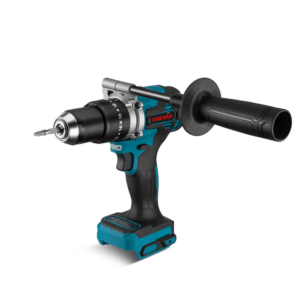 ONEVAN 650N.m 13mm Brushless Electric Drill 20+3 Torque | For Makita 18V Battery