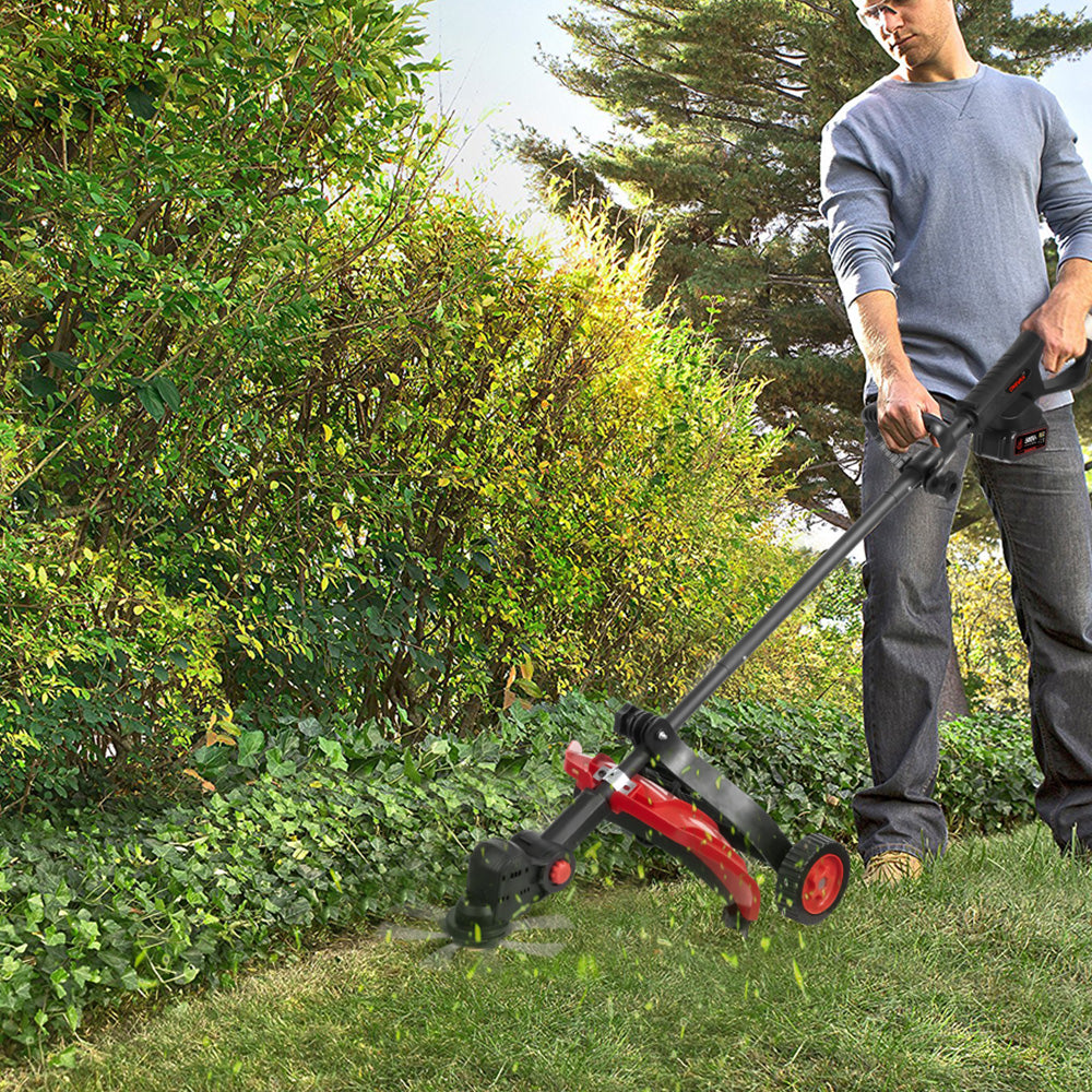 Cortador de grama dobrável sem escovas ONEVAN 4500W de 10 polegadas | Para bateria Makita de 18V