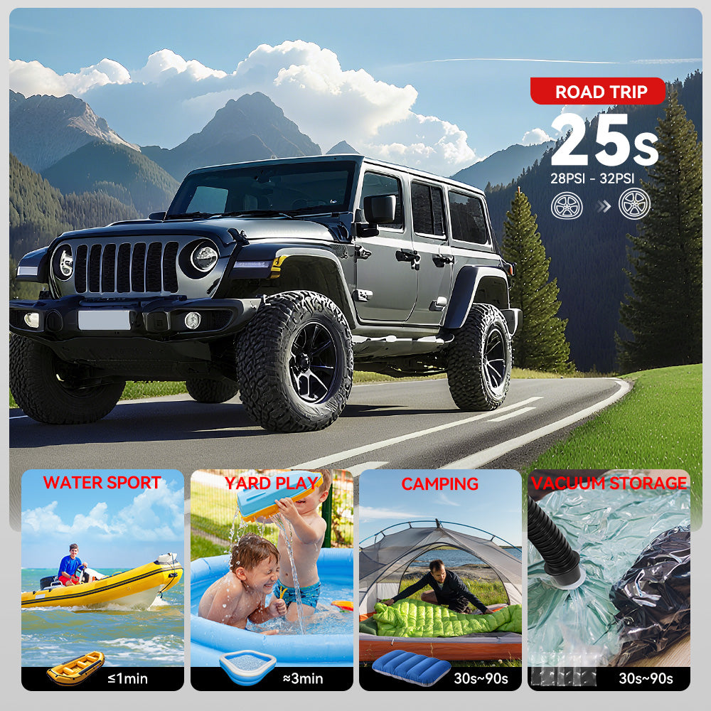 ONEVAN AIR ACE 01 – Bomba de aire y soplador inalámbrico todo en uno