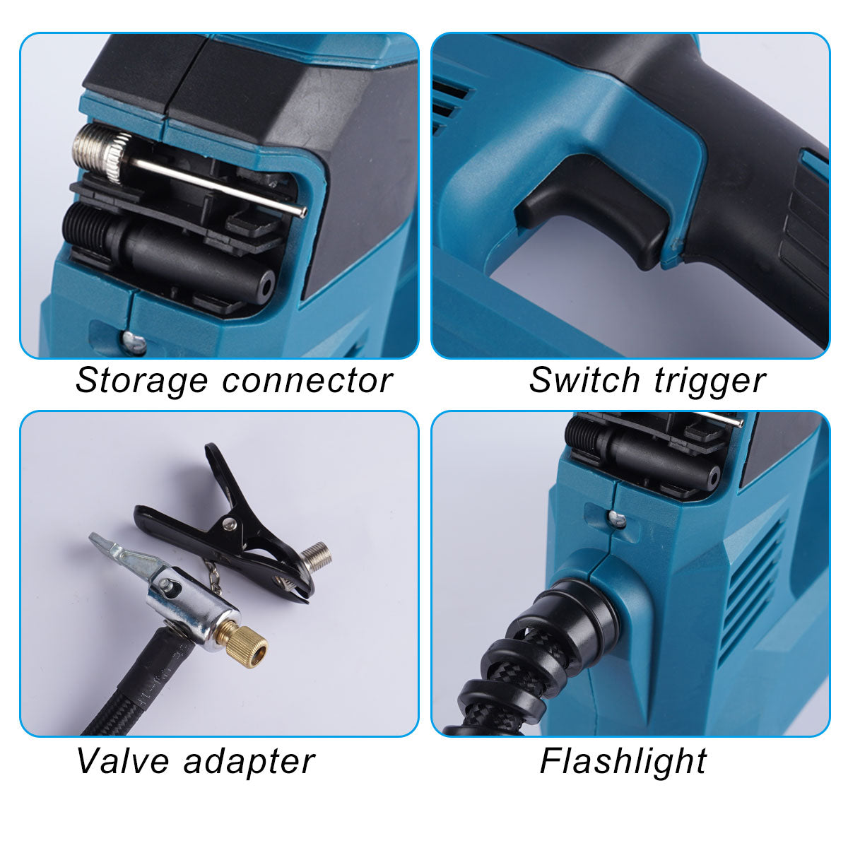 ONEVAN High Pressure Cordless Inflatable Pump With Digital Display