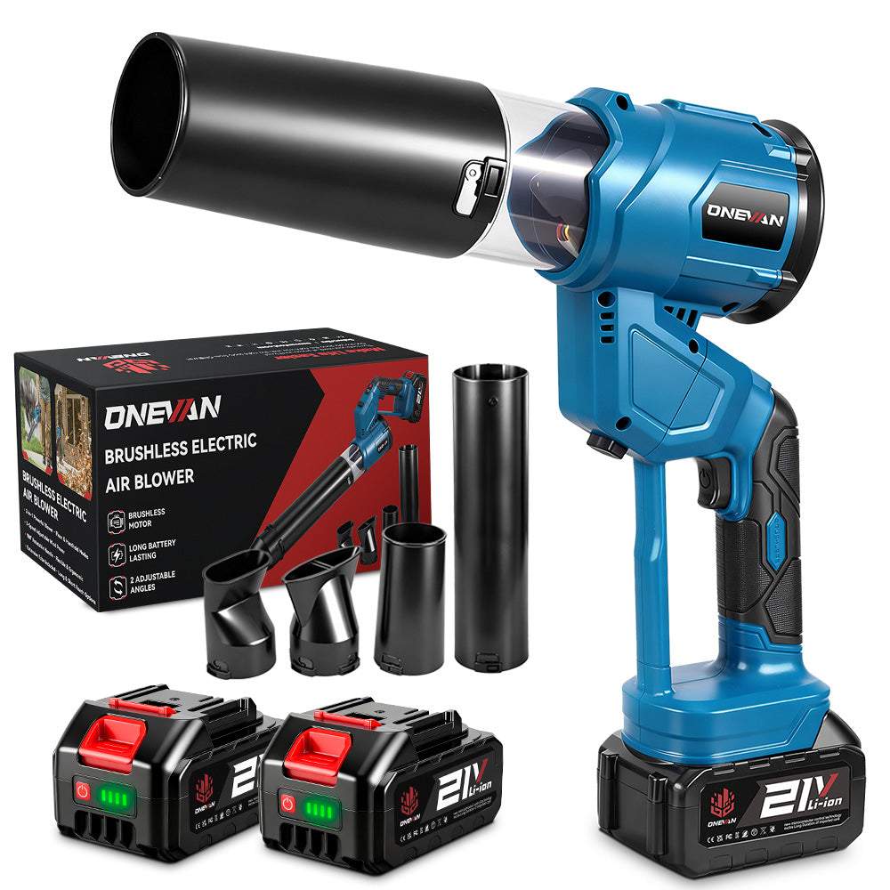 Soplador inalámbrico ajustable ONEVAN de 6 velocidades | Para batería Makita de 18 V