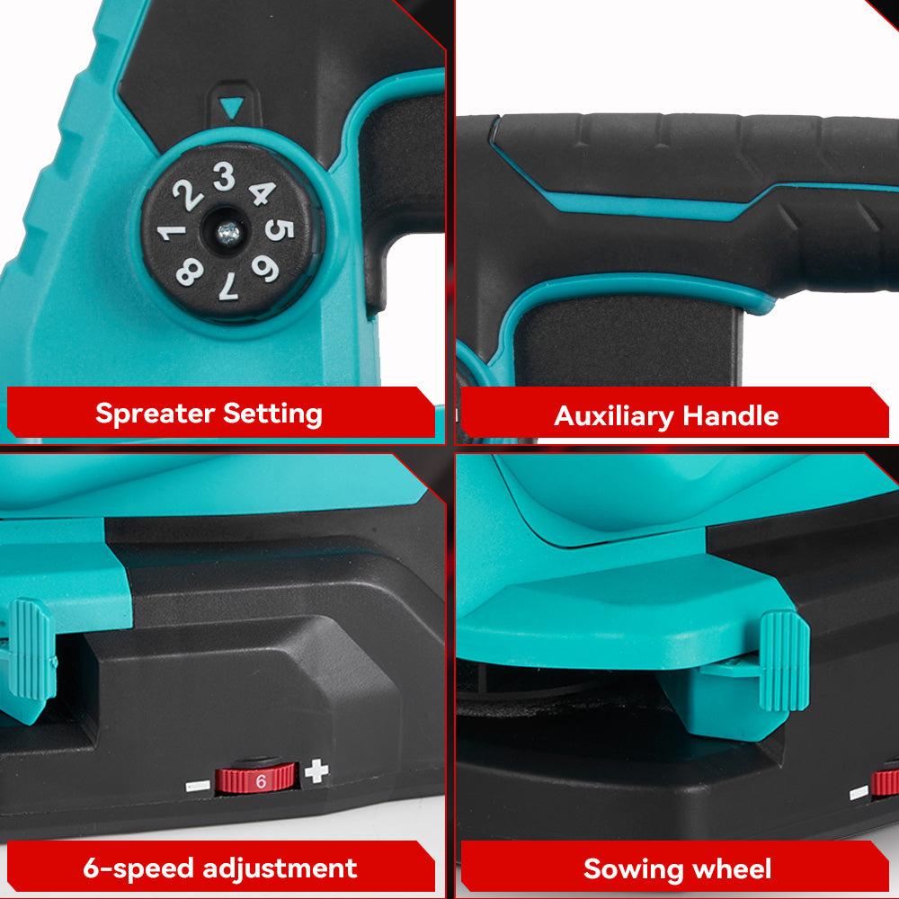 ONEVAN 3.3L Cordless Handheld Agricultural Fertilizer Spreader | For Makita 18V Battery