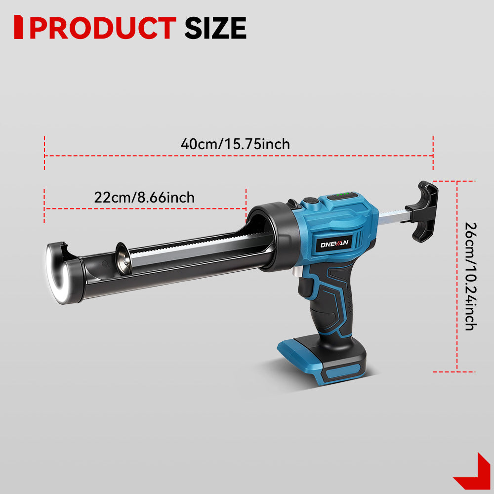 ONEVAN Cordless Electric Caulking Gun | For Makita 18V Battery